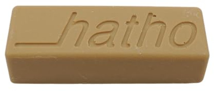 KD89 Hatho Polistar Solid Polierpaste - Pain zum Vorpolieren, Finieren, Superfinish auf Edelmetallen, Nicht-Edelmetallen, Harzen und Verbundwerkstoffen (Beige)