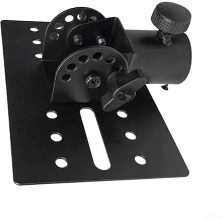 Besttoolifes Tophat Speaker Stand Pole Mount, Rotatable 35Mm Metal Mount Tripod Pole DJ Speaker Stand Adapter Top Cap, Speaker Mounting Top Hat