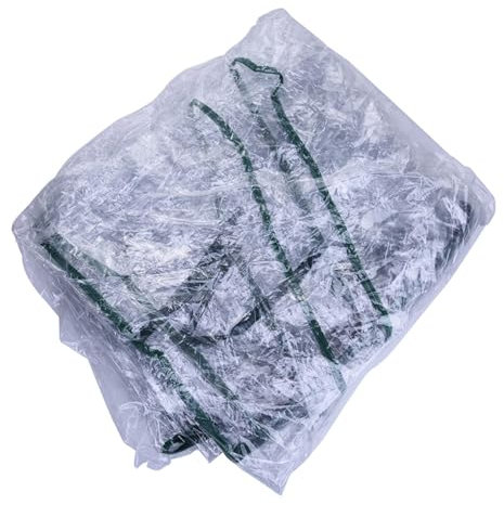 Copertura di ricambio per serra – Telo trasparente robusto resistente ai raggi UV copertura per serra di ricambio – copertura per piante da giardino e fiori all'aperto per proteggere le piante