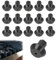 XUZOPIM 16 Pieces Rubber Feet Replacement Rubber Feet For Stoves Gas Stove Footrest Burner Feet Grill Rubber Feet For Gas Stove Grill Feet Gas Stove Part Rubber Feet