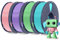 SUNLU 4KG High Speed PLA Meta Filament Bundle, PLA 3D Drucker Filament 1,75mm ±0,02mm, Insgesamt 4kg, 1kg pro Spule, Eisblau+Apfelgrün+Taro Lila+Sakura Pink