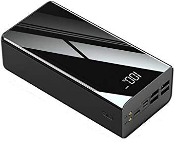 Power Bank wireless da 20.000 mAh, ricarica rapida da 15 W, USB-C, caricabatterie portatile, batteria esterna, nero
