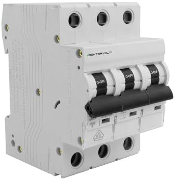 Doktorvolt Leitungsschutzschalter LS Schalter Leistungsschalter 3P 32A 10kA VDE Typ C