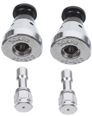 PHENOFICE 2sets Pressure Cooker Pressure Limiting Valve Metal Safety Valve Use During Cooking to Maintain Safety