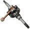 Gruppo albero motore per scooter 214mm compatibile con parti del motore AS50 AZ50 II UR 50W 12200-43E11-000