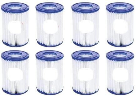 for Pool Filter Compatible for Cartridge Type II Replacement Hot Tubs for Pump(8 pcs)