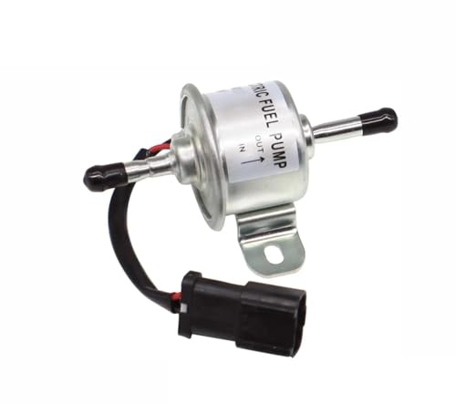 129612-52100 7016409 AT318139 Convient pour Takeuchi TB230 Convient pour les moteurs Yanmar 3TN100L Perkins HP-404C-22 3450 UTV Pompe Essence de Transfert fuel pump assemblies(12V)