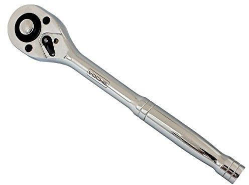Voche® Professional Chrome Vanadium 1/2 Drive Quick Release Reversible Ratchet Handle