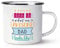 This is What an Awesome Dad Looks Like Retro Enamel Mug Cup