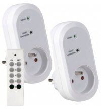 Pack de 2 prises wifi avec télécommande pour Smart wifi [Casa Control]