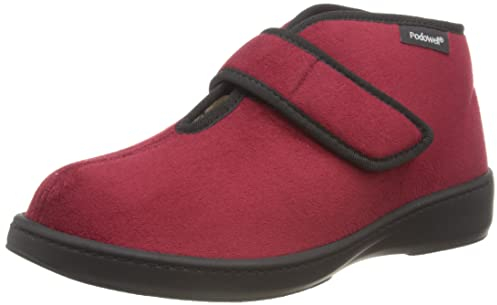 Podowell Unisexe Donuts, Chausson, Rouge, 39 EU