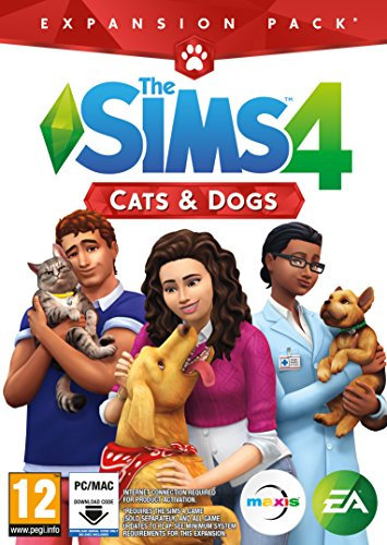 The Sims 4 Cats & Dogs (EP4) PCWin | Code In A Box | Video Game | English