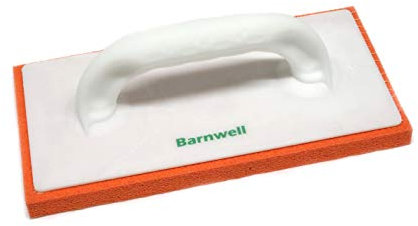 Barnwell 11 Soft FINE Finish Render Plastering Sponge Float Orange