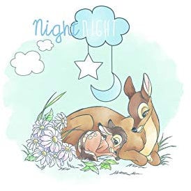 Komar Disney Wandbild Von fotomural, carbón, 50 x 70 cm