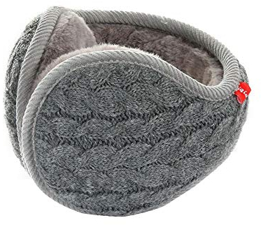 Abcsea 1 stück Winter Ohrenschützer Herren, Ohrenschützer für Männer, Damen Winter Ohrenschützer, ohrenwärmer für männer, winter ohrenschützer damen, Herren Ohrenschützer- grau