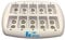 LMS 10-Bay 9V Smart Battery Charger Universal Maintenance Station for 10pcs. NiMH 9 Volt Rechargeable Batteries (Overcharge Protection, Trickle Charge When Full)