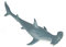 JOKFEICE Statuine di animali realistiche in gomma gonfiabili con testa di martello e squalo modello di azione scientifico per imparare giocattoli educativi regalo di compleanno topper per bambini