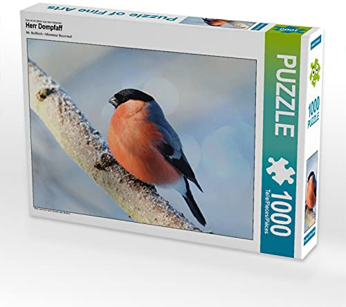 CALVENDO Puzzle Herr Dompfaff 1000 Teile Puzzle quer | Lege-Größe cm Foto-Puzzle für glückliche Stunden