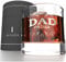 Insaxa Father's Day Gifts - Lowball Glass Tumbler (380ml) Christmas Gifts for Dad Presents for Dad Birthday Father's Day Gift