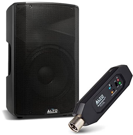ALTO PROFESSIONAL TX312 – 700 Watt 12 Inch 2 Way Powered PA Loudspeaker Bluetooth Total 2 - XLR Equipped Rechargeable Bluetooth Receiver For Mixing Desk