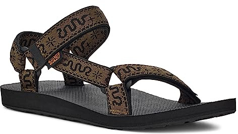 Teva Herren Sandals, Bandana Dark Olive, 48.5 EU