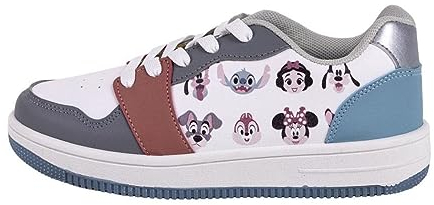 Disney Unisex Sneakers Charakteren Sneaker, Mehrfarbig, 34 EU