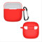 GIOPUEY Funda Compatible con Huawei FreeBuds SE 3/SE 2, Ultradelgado Silicona Case Cover, Anti-caída, Portátil - Rojo