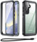 Beeasy für Samsung Galaxy S24 Hülle Wasserdicht, IP68 Wasserfest Outdoor Handyhülle 360 Grad Schutzhülle, S24 Panzerhülle Stoßfest Staubdicht Full Case mit Displayschutz, Schwarz