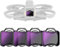 NEEWER Snap On ND Filter Set kompatibel mit DJI Avata 2, 4er Pack, Graufilter ND8 ND16 ND32 ND64 Kamera Objektiv Filter Aluminiumlegierung Rahmen, optisches HD Glas mit doppelter Beschichtung