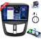 【4+64G】 Hodozzy Carplay Android Autoradio für Peugeot 207 2005-2015,Autoradio mit Navi/WiFi/RDS Radio/DSP/SWC,9 Zoll Touchscreen Autoradio Bluetooth 5.0