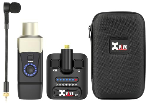 Xvive U9 Violin Wireless System with 2.4GHz Transmitter and Receiver