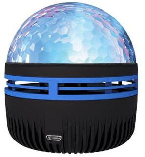 Lancoon Wasserwellen Nachtlicht Projektor mit Fernbedienung & Klangsteuerung RGB Farbwechsel Kinderzimmer Deko Partylampe für Wohnzimmer Schlafzimmer