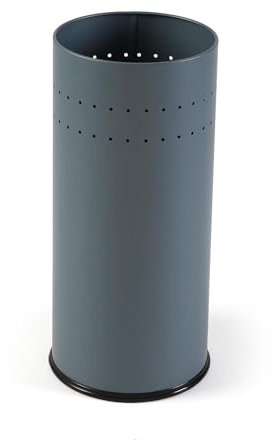 Versa Malena Porte-Parapluie pour Entrée, Chambre ou Hall, Porte-Parapluie Moderne, Dimensions (H x L x L) 50 x 23 x 23 cm, Métal, Gris