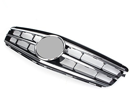 SIKUAI Automotive Front Upper Grille, Front Bumper Upper Grill Grill Ersatz Kit Für Ersatz Kit Für Benz W204 2008-2014 Grill