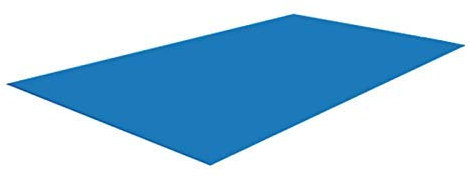 Tapis de sol rectangulaire imperméable pour piscine 290 x 210 cm, housse de protection pliable pour camping et randonnée, bâche d'extérieur durable pour piscine, couleur bleue