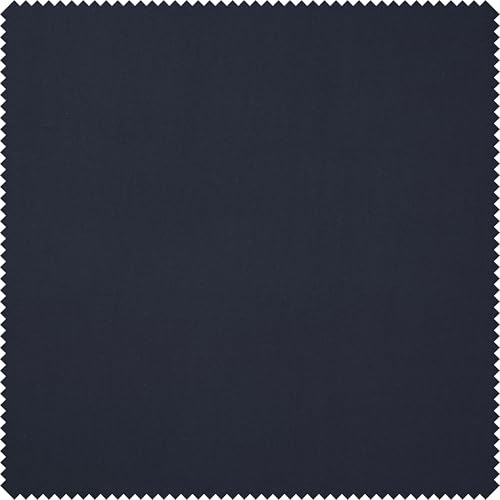 VBS Marktplatz Polyesterstoff Peach Skin Uni 140 cm Breite Unistoff Kollektion 100 Polyester PES Indigo-Blau