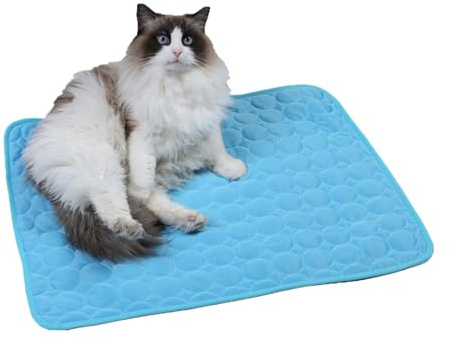Kühlmatte für Hunde, wasserdicht, tragbar, waschbar, Haustier-Kühlmatte, Katzensofas und Stühle für Camping, Reisen, Auto, Haus, Wohnzimmer, Schlafzimmer, Terrasse, Büros