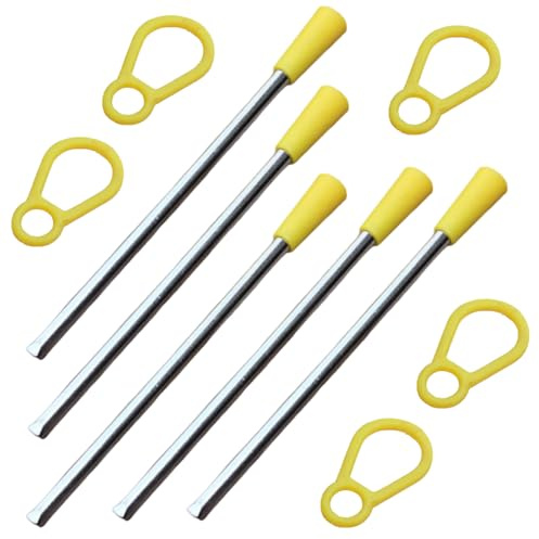 5 Sets Dreieck-Eisen-Schlägel aus Kunststoff, dreieckig, Percussion-Schlägel, Hand-Percussion-Werkzeug, Zubehör für pädagogischen Gebrauch und Familienspaß