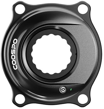 CooSpo S10 Power Meter Spider for Easton 110 BCD 4-Bolt Crankset - Dual-Sided Precision Power Meter, Bluetooth/ANT+ Compatible, Lightweight Cycling Power Meter for Road & Mountain Bikes