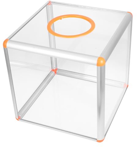 LIFKICH Losbox aus Acryl mit Großer Kapazität und Langlebigem Material Multifunktionale Eckige Aufbewahrungsbox für Partys und Spiele