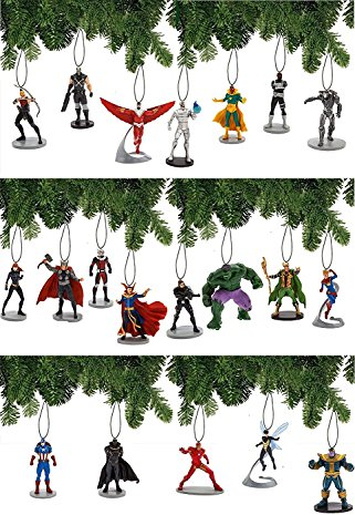 Marvel Avengers Mega 20 Stück Ornament Set