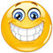 1 Smile-Aufkleber smile I kfz296 I rund Ø 10 cm I Sticker lachend für Laptop Tür Motorrad Roller Auto I wetterfest