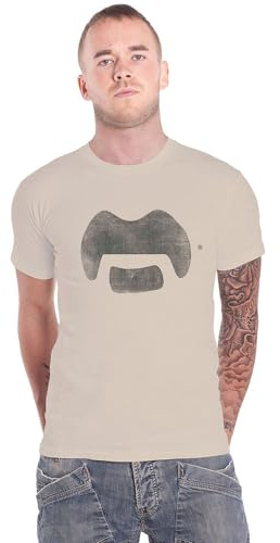 Frank Zappa Zapts01mnat02 T-Shirt, Naturale, M Unisex-Adulto