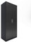 ELEGANT Soft Close 2 Door Wardrobe High Gloss Black 1780x760x450mm Bedroom Furniture