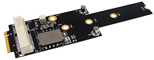 LeHang Mini PCI-E to M.2(NGFF) Key M Adapter with SIM Card Slot for WiFi/WWAN/LTE Module