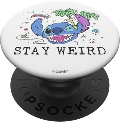 Disney Lilo & Stitch Stay Weird Stitch PopSockets Swappable PopGrip