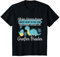 Kinder Ich werde Bruder 2025 | Dino Dinosaurier Bruder T-Shirt