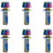 DADADEFEIJI 6 Pcs M6*18mm Bicycle Stem Bolts Bike Brake Screws Bicycle Disc Brake Clamp Set Screw for Mountain Bike Mtb Stem Bolts