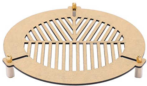 Bahtinov Fokusmaske für Teleskope 100 Mm Bis 140 Mm, Acryl Bahtinov Maske Fokussiermaske für Tubusaußendurchmesser von 100 Mm Bis 140 Mm, mit 3 Stabilen Metallpfosten