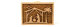 Folkroll 13277 - Keksstempel - Gebäckstempel dekoriert rechteckig Motiv Krippe Weihnachtskrippe - Buchenholz - 70 x 50 mm